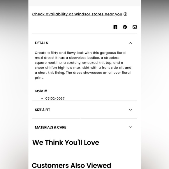 Windsor Flowy In Floral Maxi Dress - Picture 9 of 11